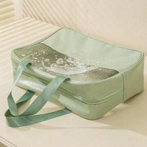 ZapKit Air : trousse de voyage transparente et pratique pour tous vos essentiels !