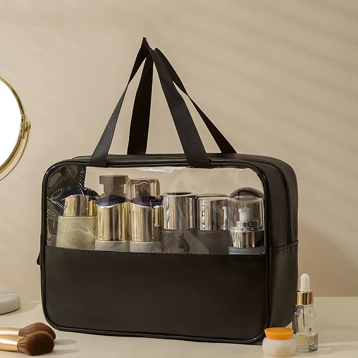 ZapKit Air : trousse de voyage transparente et pratique pour tous vos essentiels !