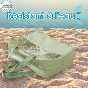 ZapKit Air : trousse de voyage transparente et pratique pour tous vos essentiels !